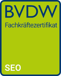 SEO Zertifikat BVDW